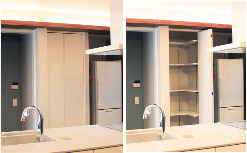 住みながらのキッチンリフォーム