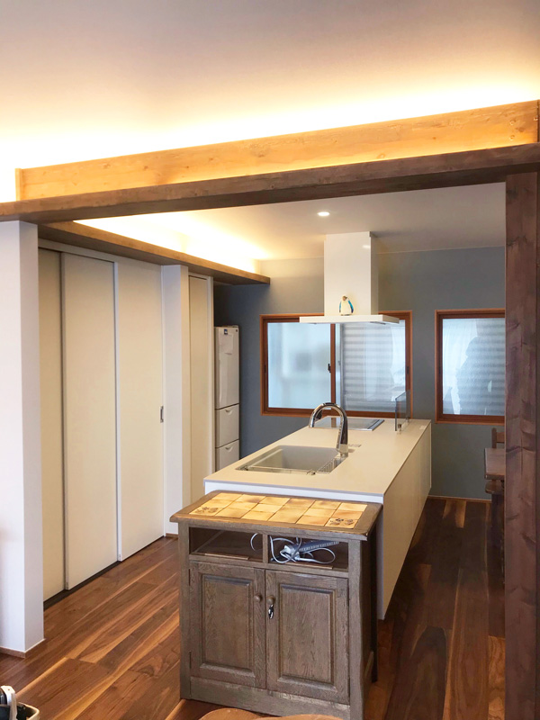 住みながらのキッチンリフォーム