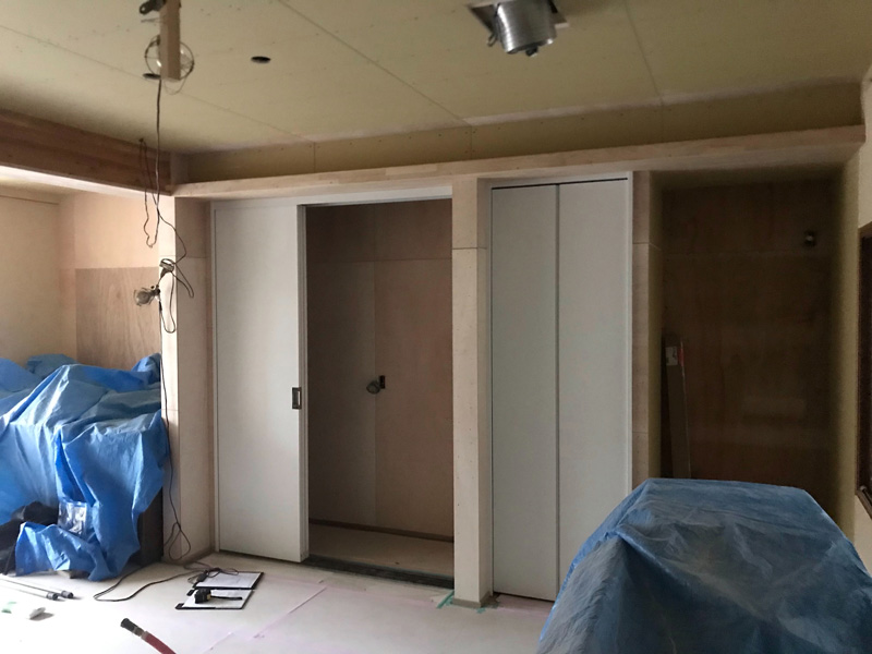 住みながらのキッチンリフォーム