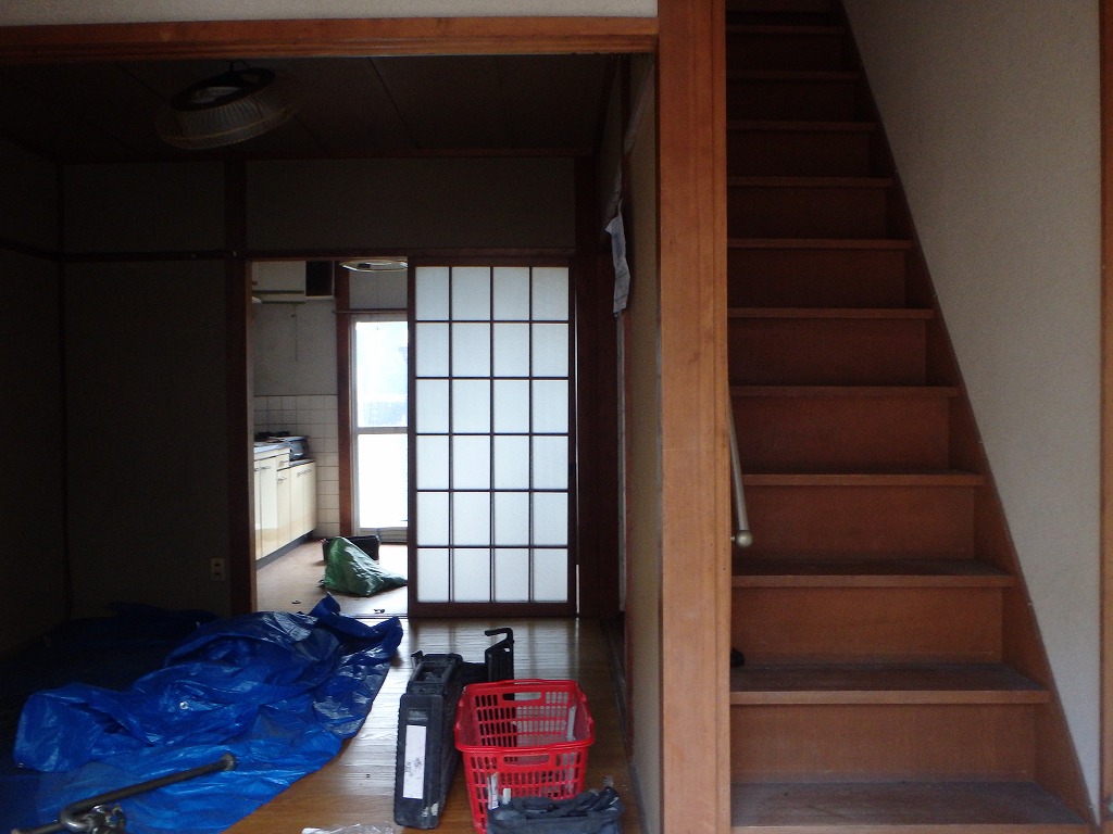 民家を事務所にリノベーション工事