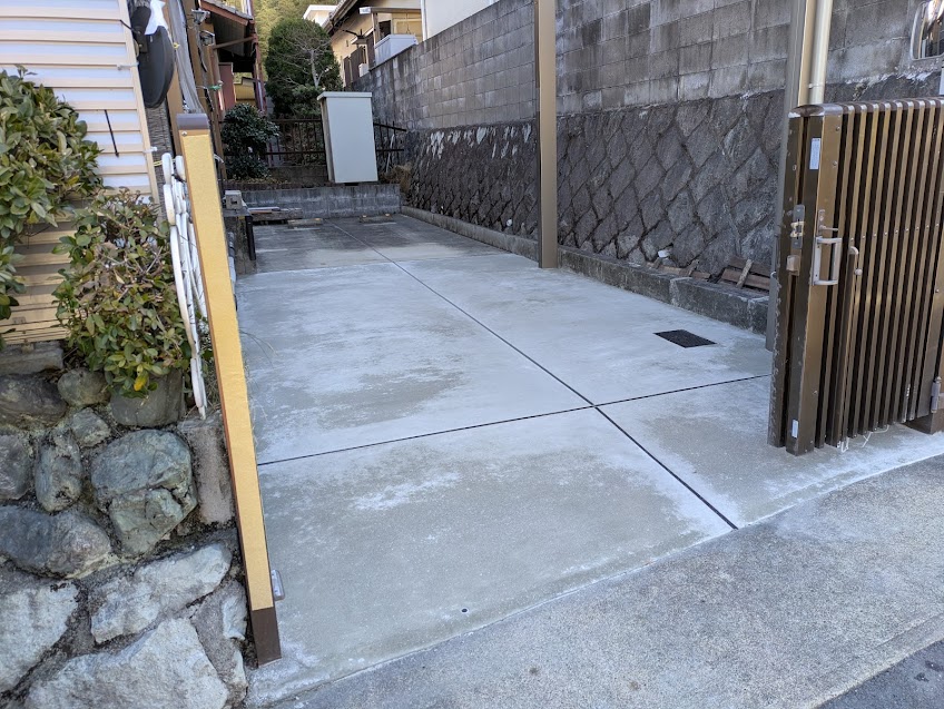 T様邸ガレージ工事