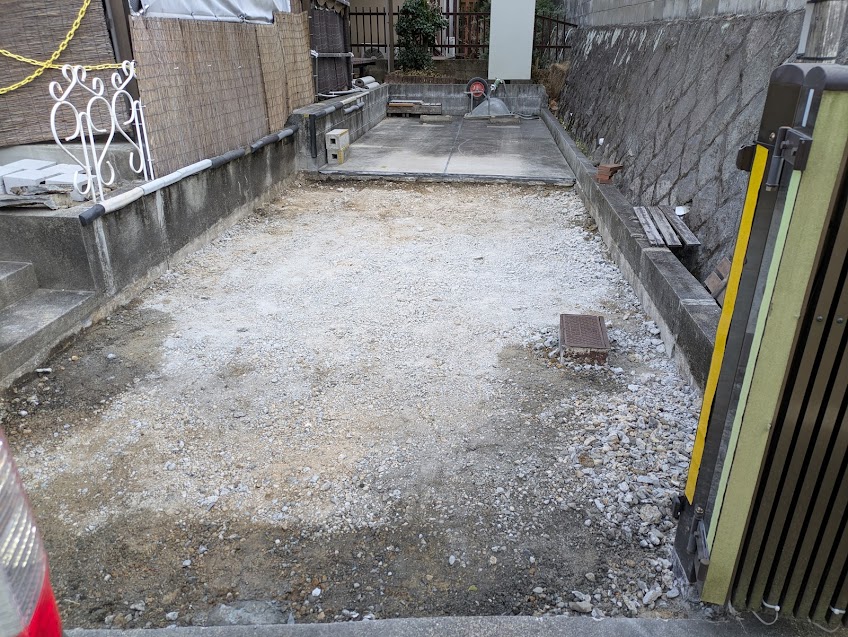 T様邸ガレージ工事