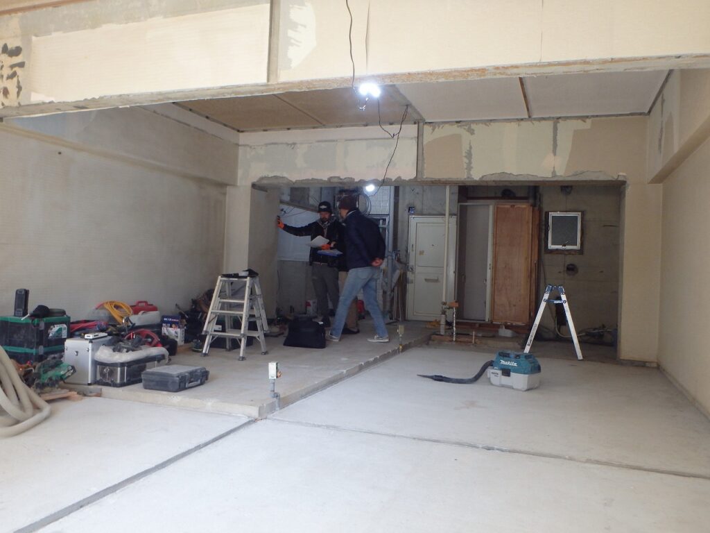 H邸リノベーション工事